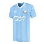 Günstige Fußballtrikots Manchester City Champions 23 2023-24 Heimtrikot Kurzarm